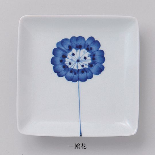 Flowers 角取皿