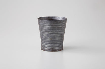 『wabi cup』　　　　　　　　　　金・銀彩　スリムカップ