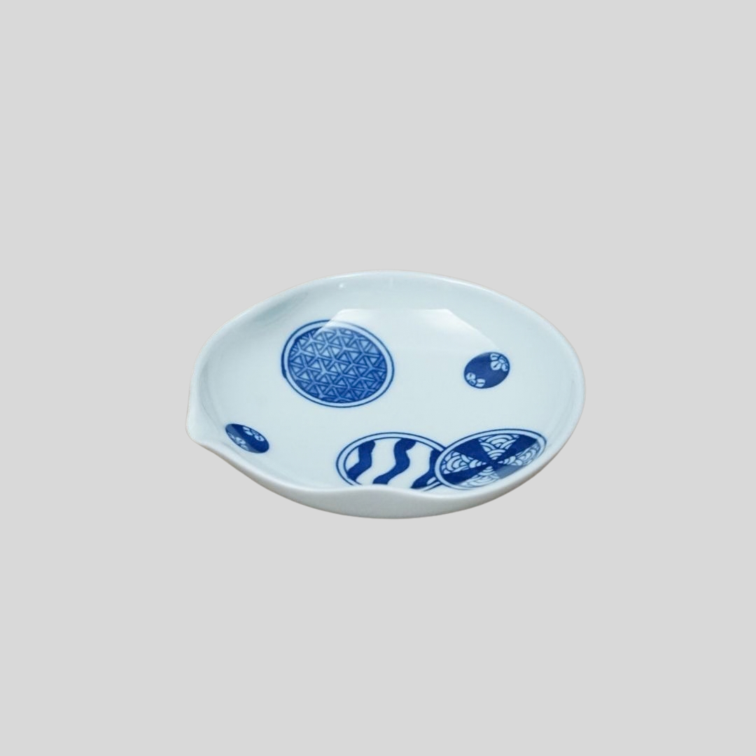 丸紋　小皿
