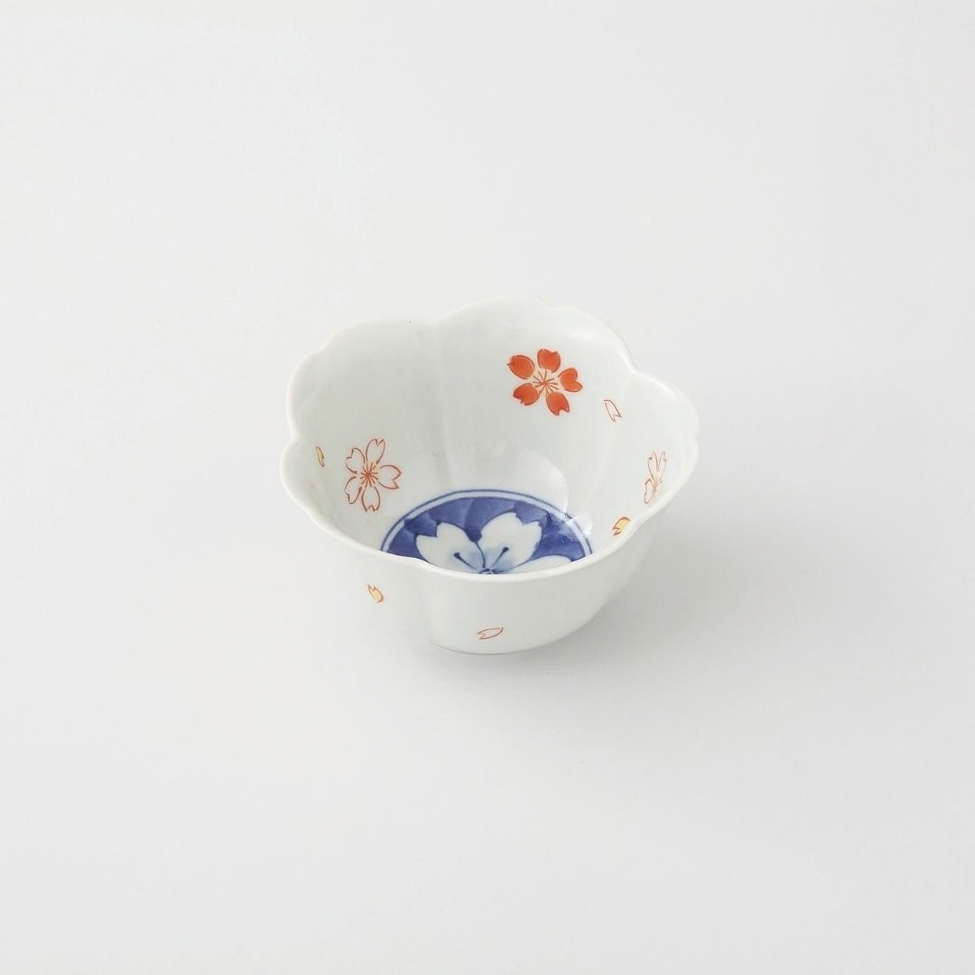紅白桜　小付