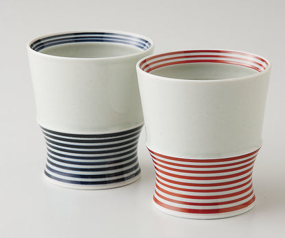『wabi cup』藍・朱駒　　　　　　　シングルカップ