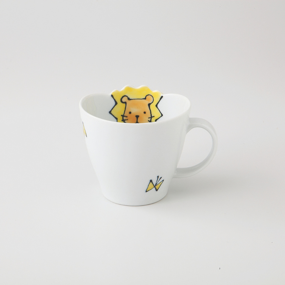 アニマル子供食器　ミニマグカップ