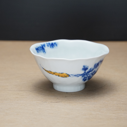 染旬菜　飯碗