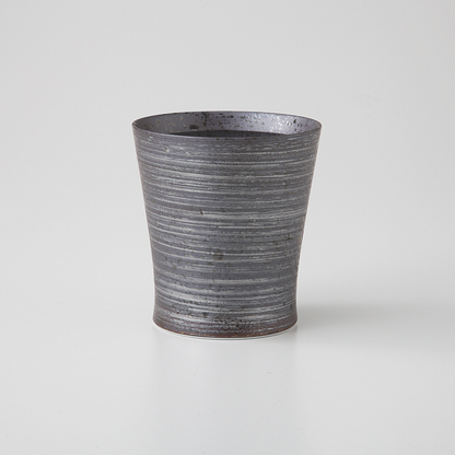 『wabi cup』　金・銀彩　スリムカップ