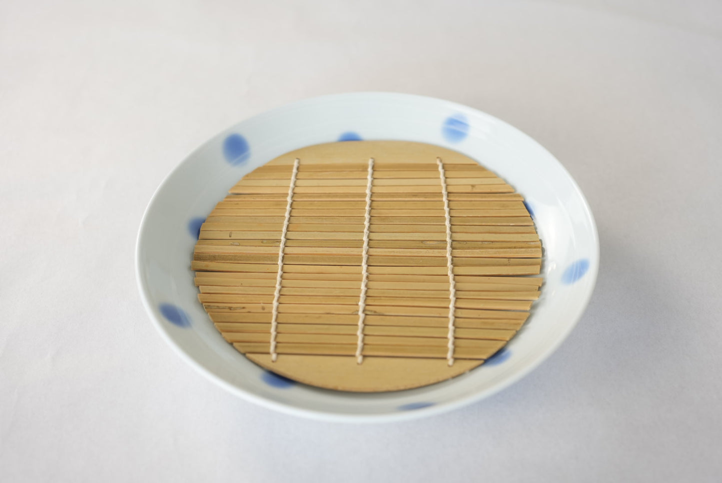 夏の器　7寸深皿（すのこ付/すのこ無）