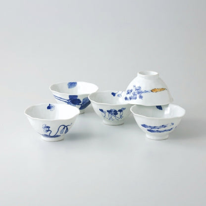 染旬菜　飯碗