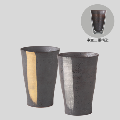 キーポ刷毛ライン（中空二重構造）　スカットカップ　大