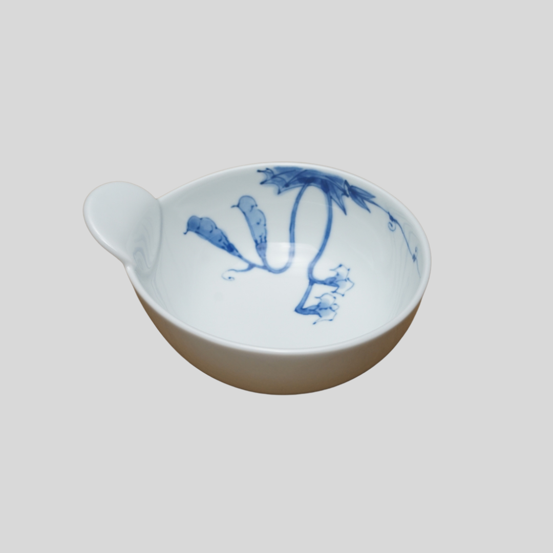 染旬菜　手付小鉢