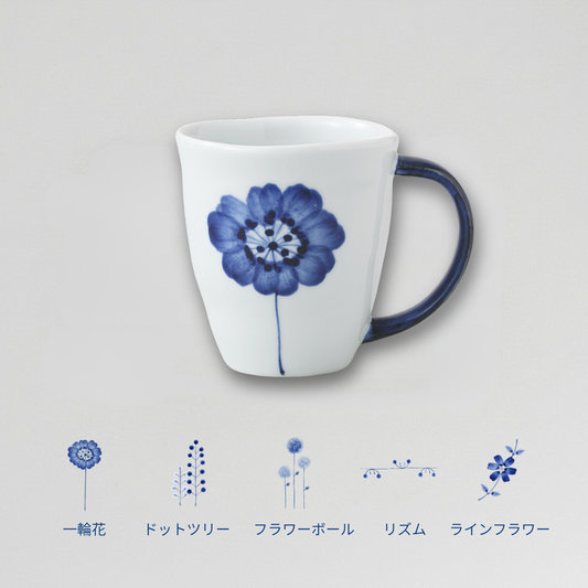 flowers　マグカップ