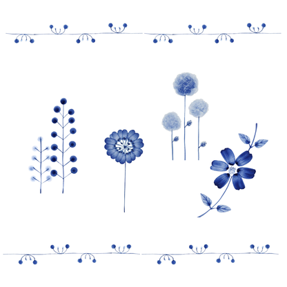 flowers　 小皿