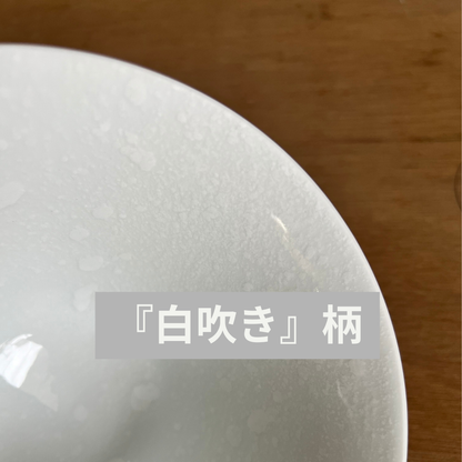 波佐見焼　　　　　　　　　【OUTLET -アウトレット-】IREKO　白吹き　いれこ碗