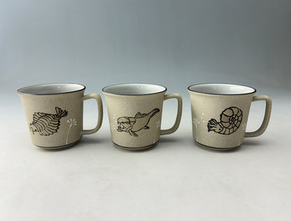 古代魚　マグカップ