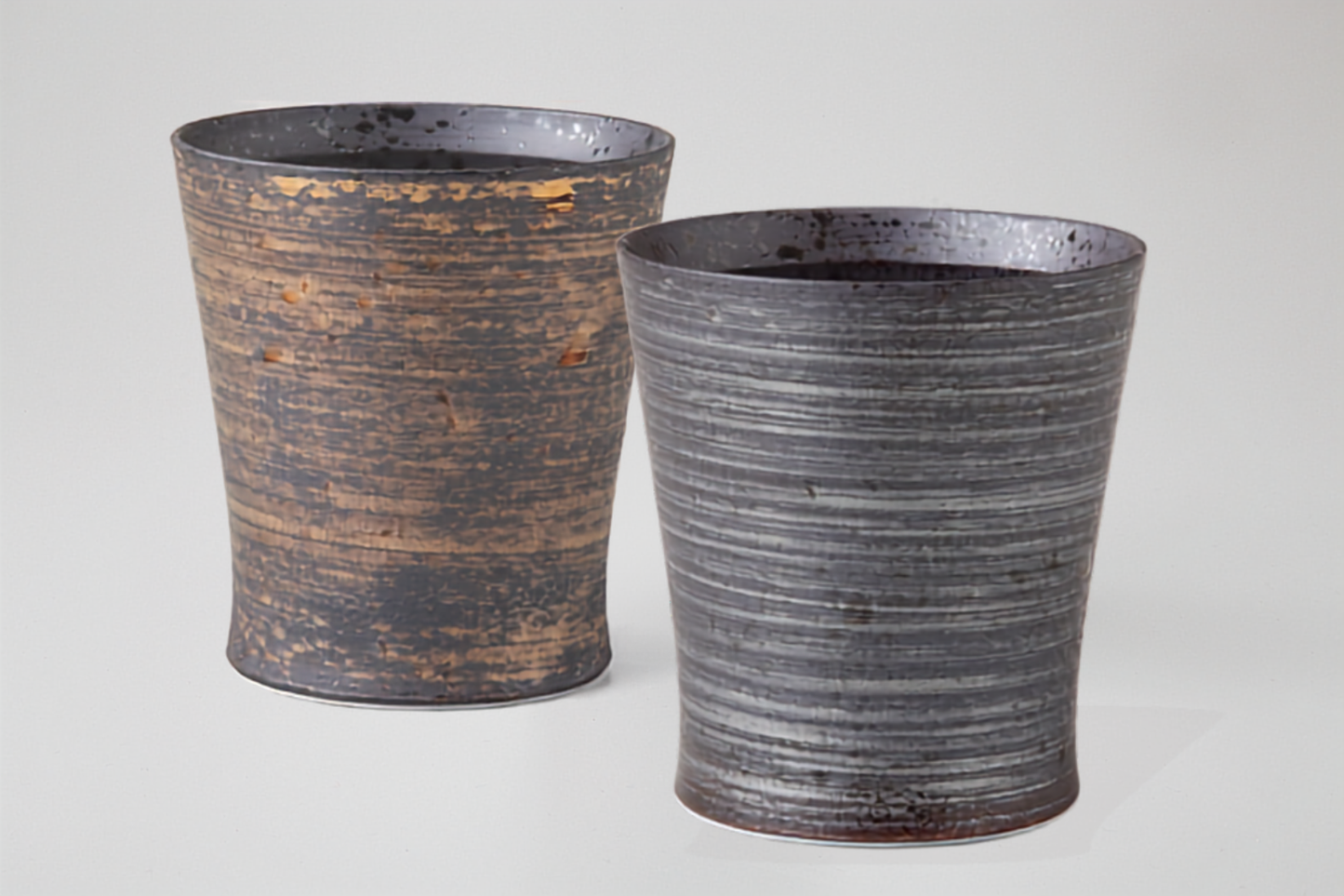 『wabi cup』　　　　　　　　　　金・銀彩　スリムカップ