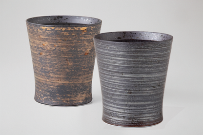 『wabi cup』　　　　　　　　　　金・銀彩　スリムカップ